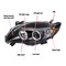 Spec-D Tuning 09-10 Toyota Corolla Halo Projector Headlight Black Housing 2LHP-COR09JM-TM - alternate 2